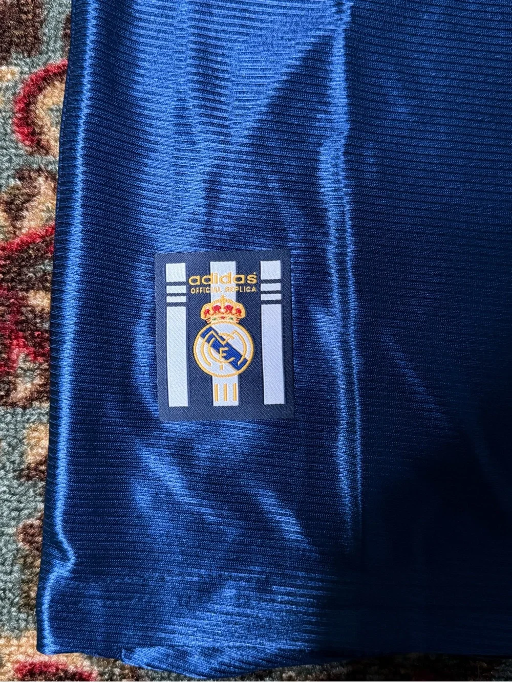 Real Madrid 1998/99 Retro Away Jersey Blue